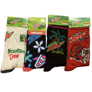 Mountain Dew Sock Bundle